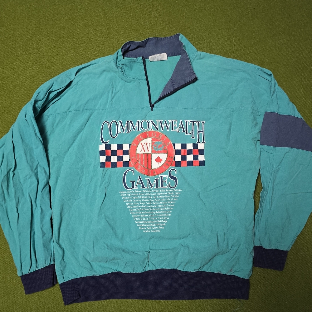 Wilson Sport Blue and Green Pullover